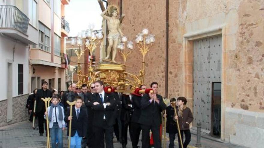Fervor en el día del santo en la Vilavella
