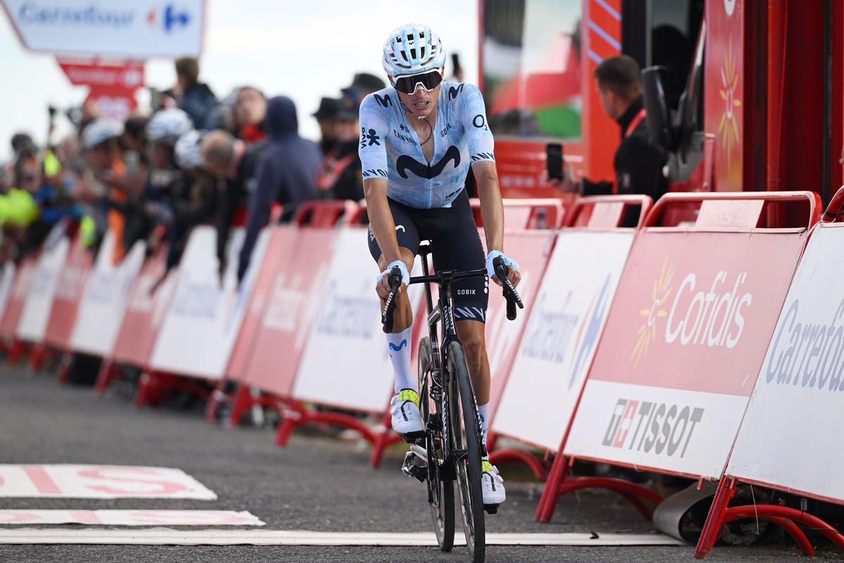 Enric Mas, segundo en la penúltima etapa de la Vuelta