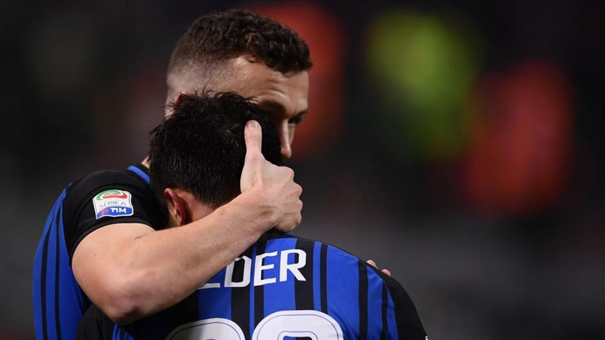 Eder abrió la lata para el Inter.