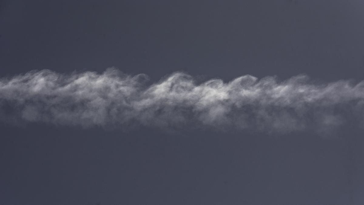 Olas en el cielo de Extremadura el 24 de febrero de 2026.