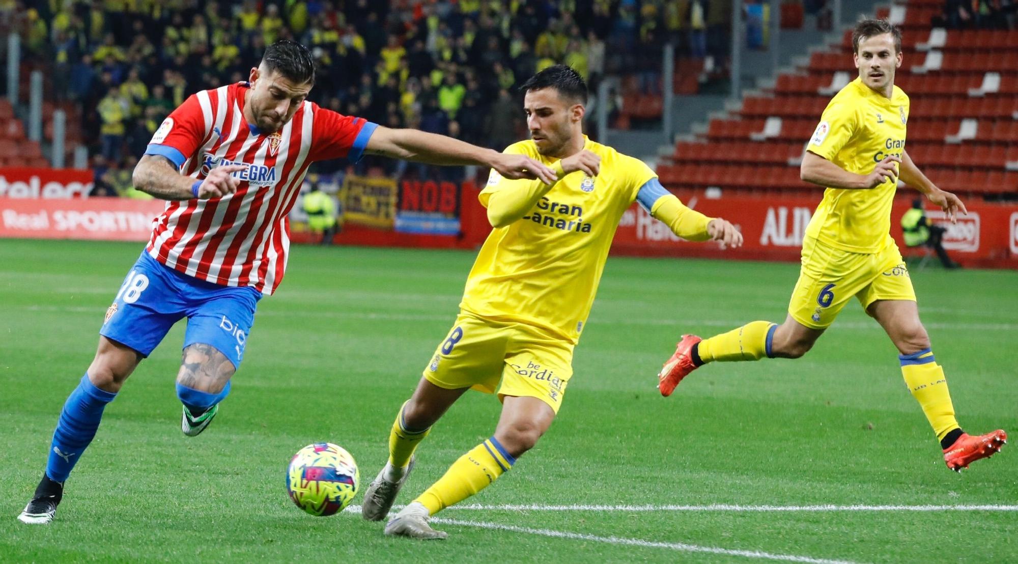 Sporting - Las Palmas, en imágenes