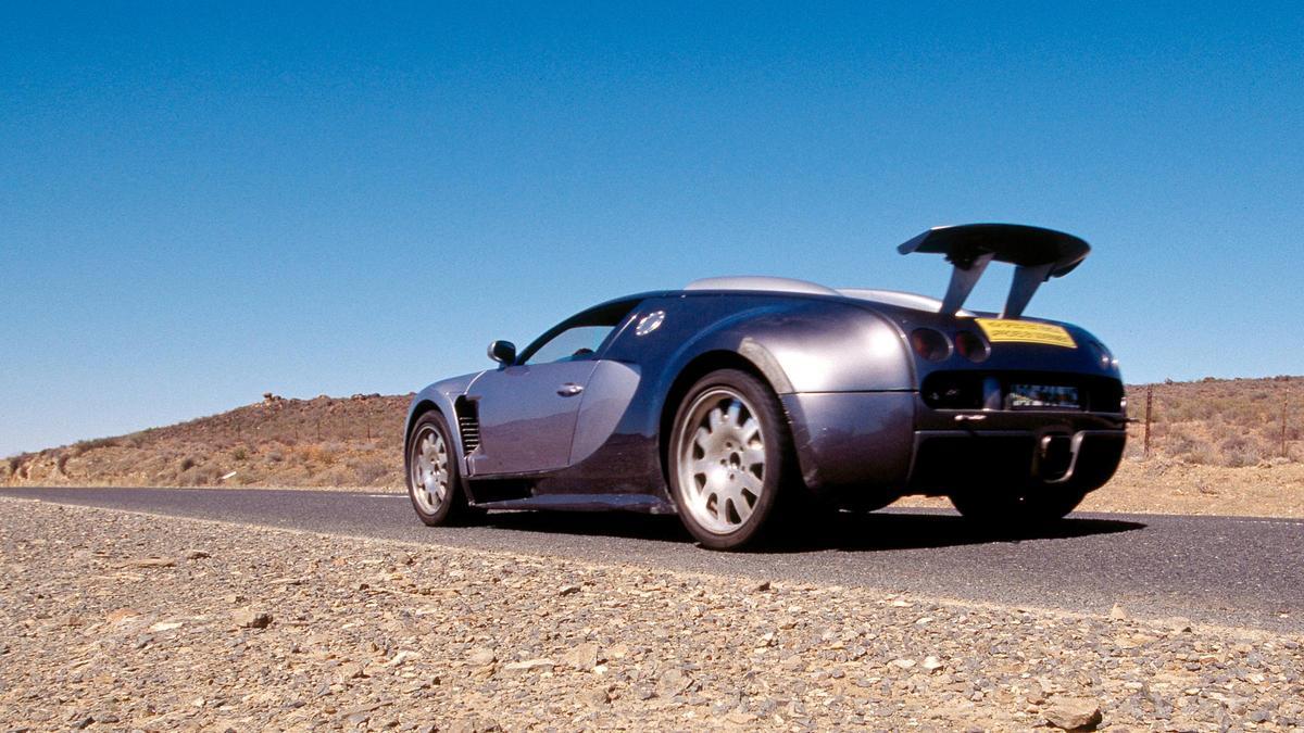 Test de desarrollo del Bugatti Veyron