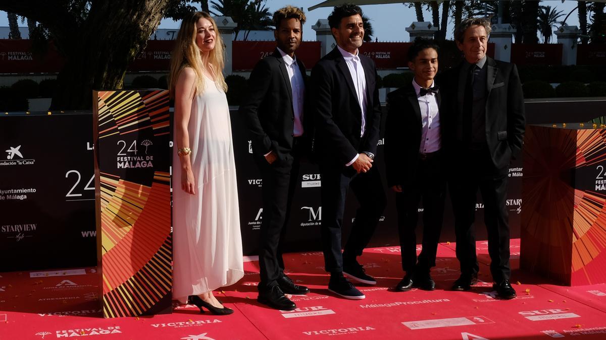 Alfombra roja del Festival de Málaga en el Gran Hotel Miramar