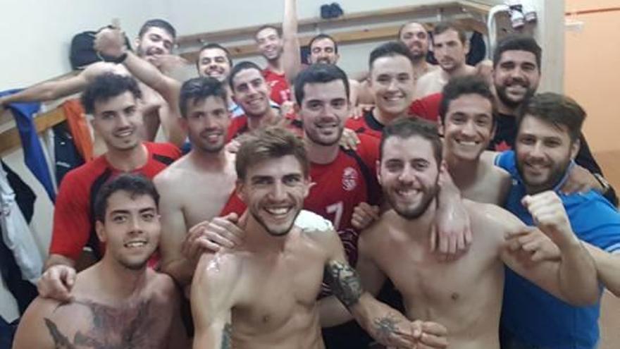 El Sidrería Gigia Handbol Xàtiva celebra el pase a semifinales de Copa.