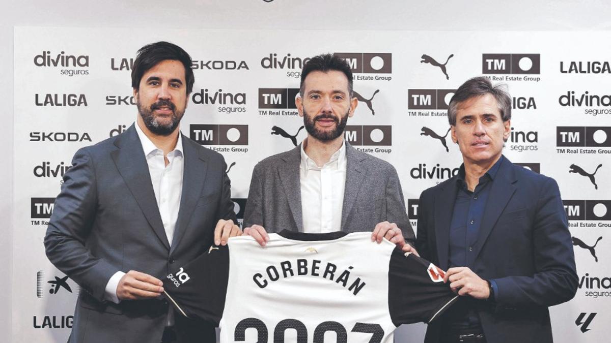 Presentación de Carlos Corberán como nuevo entrenador del Valencia