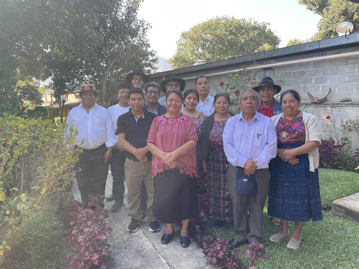 Asistentes de los talleres de lenguas mayas de la UA en Guatemala