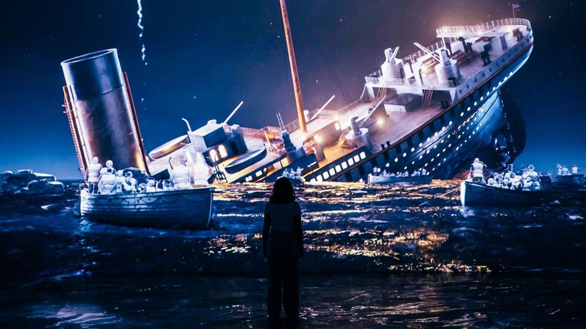 Recreación del legendario transatlántico.