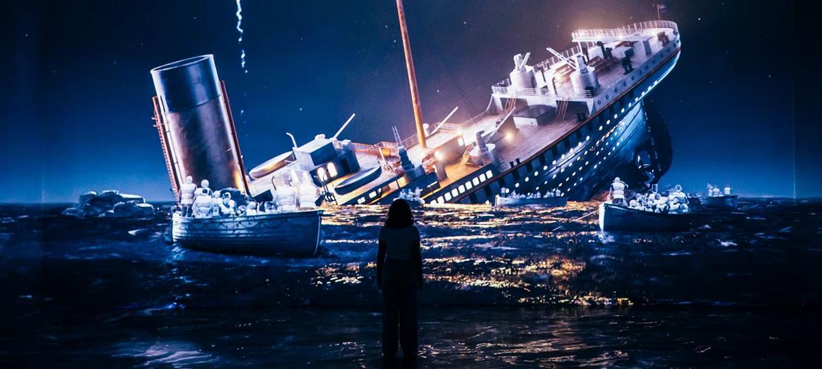 Recreación del legendario transatlántico.