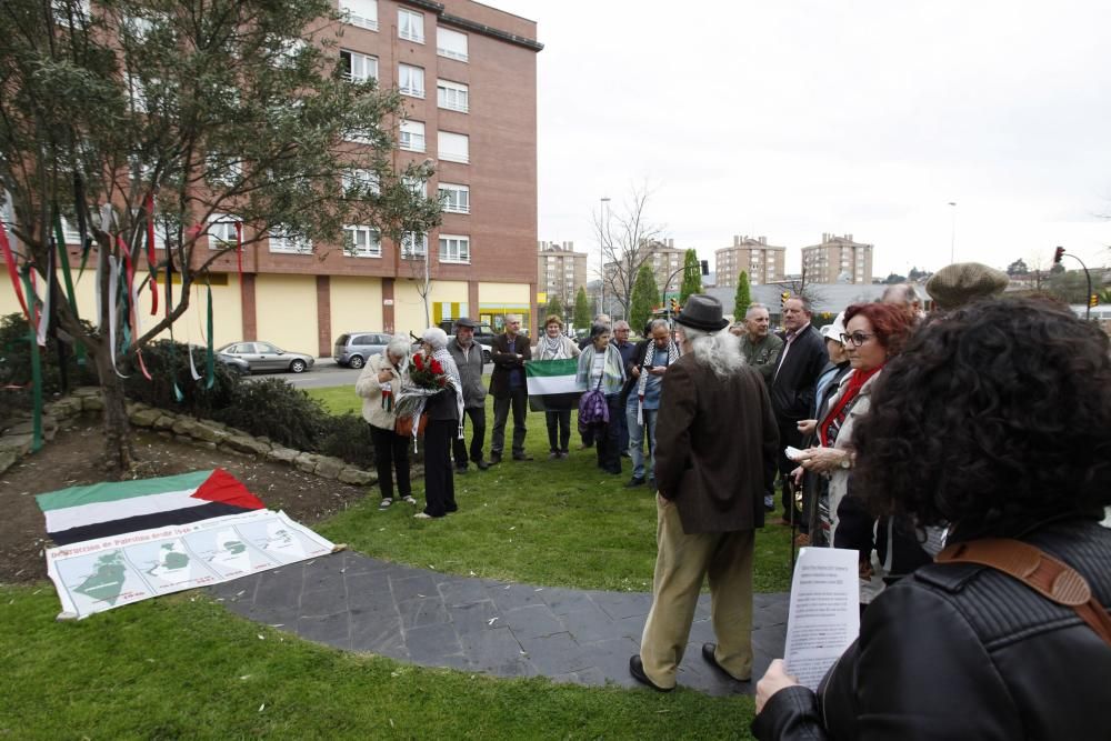 Homenaje al pueblo palestino en Gijón