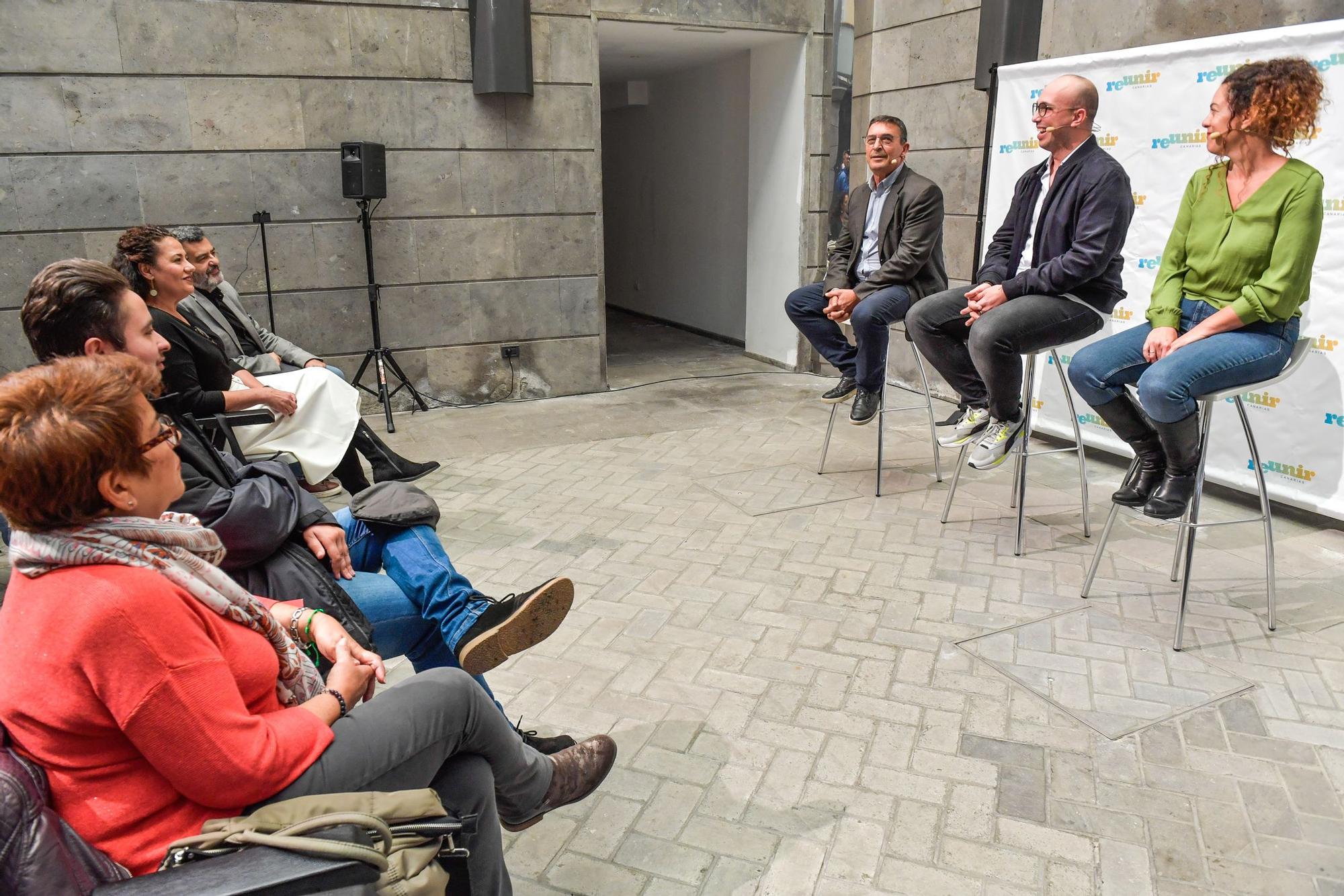 Presentación de candidatos de Reunir Canarias