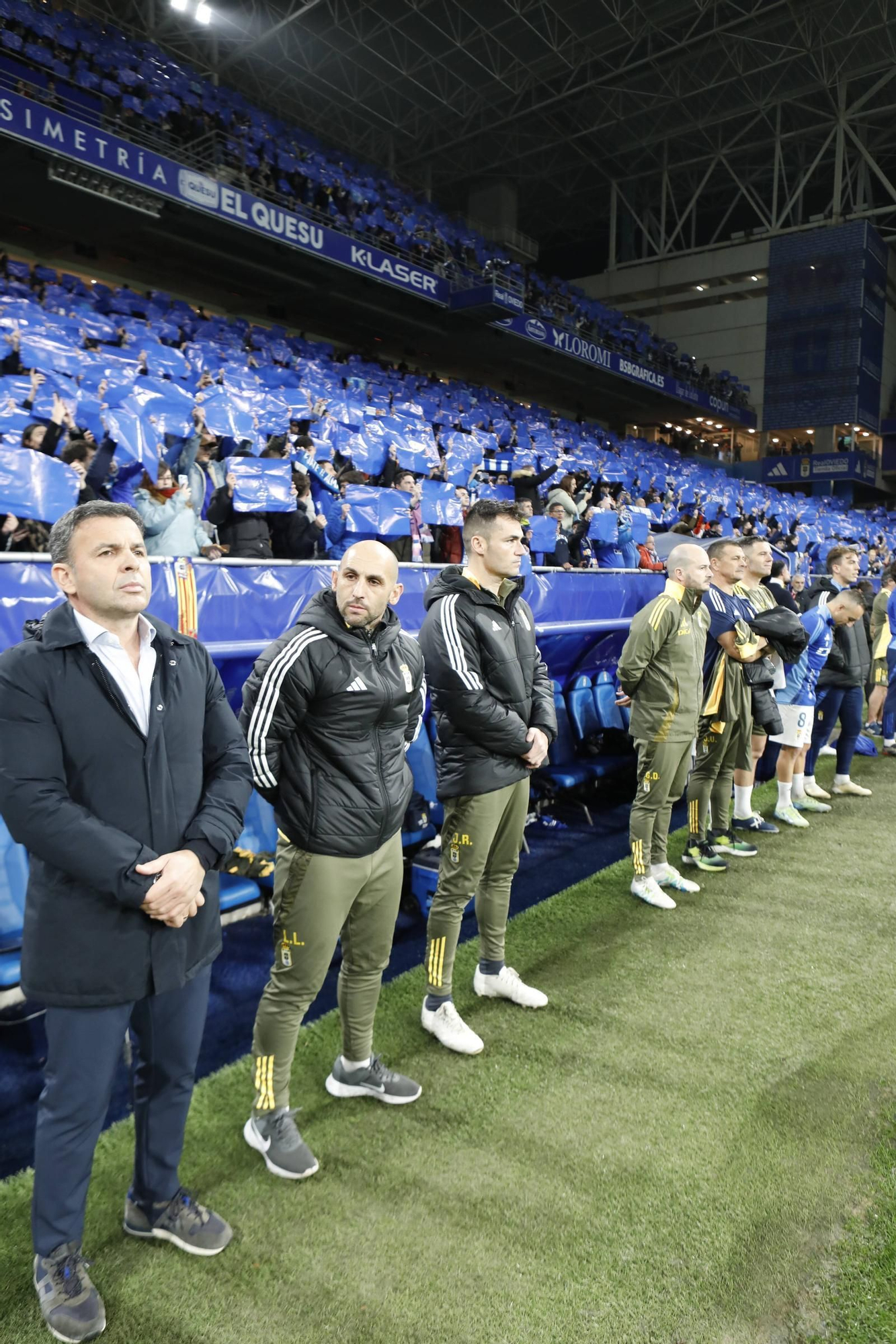 Así fue el derbi asturiano: todas las fotos del encuentro entre el Oviedo y el Sporting en el Tartiere