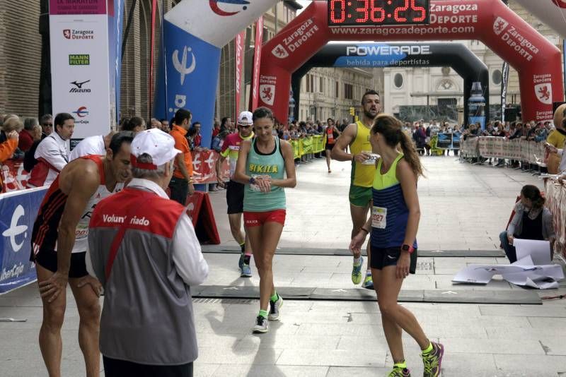 Fotogalería del IX Maratón de Zaragoza