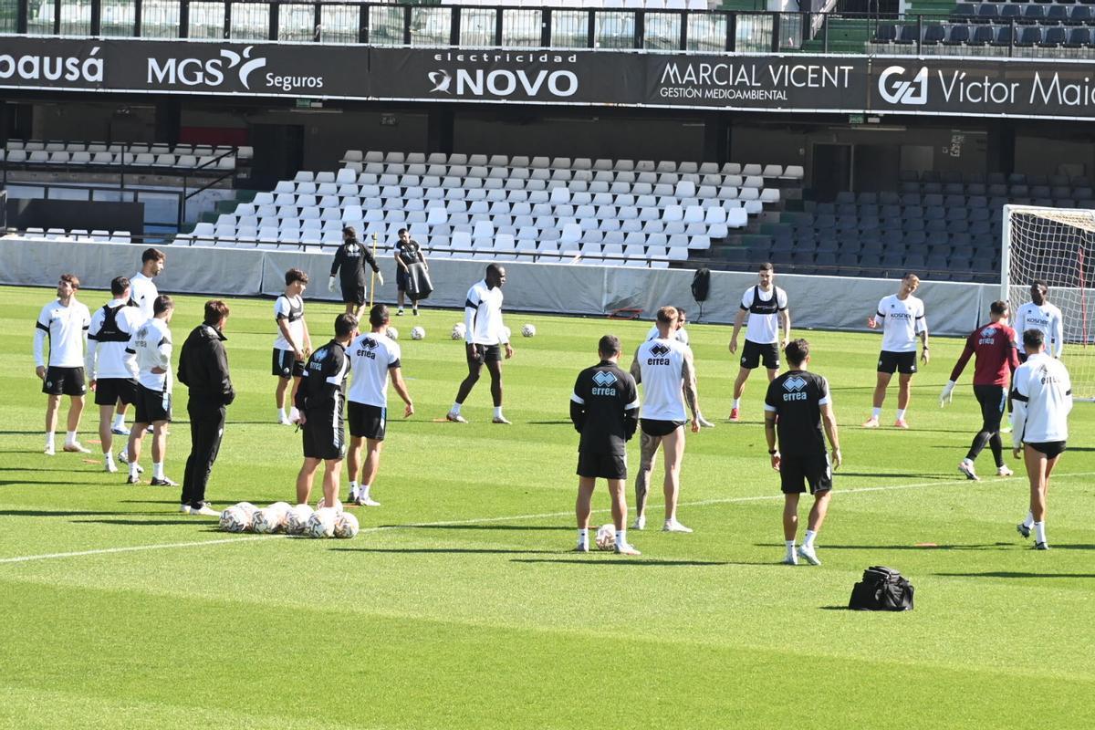 Entrenamiento del CD Castellón