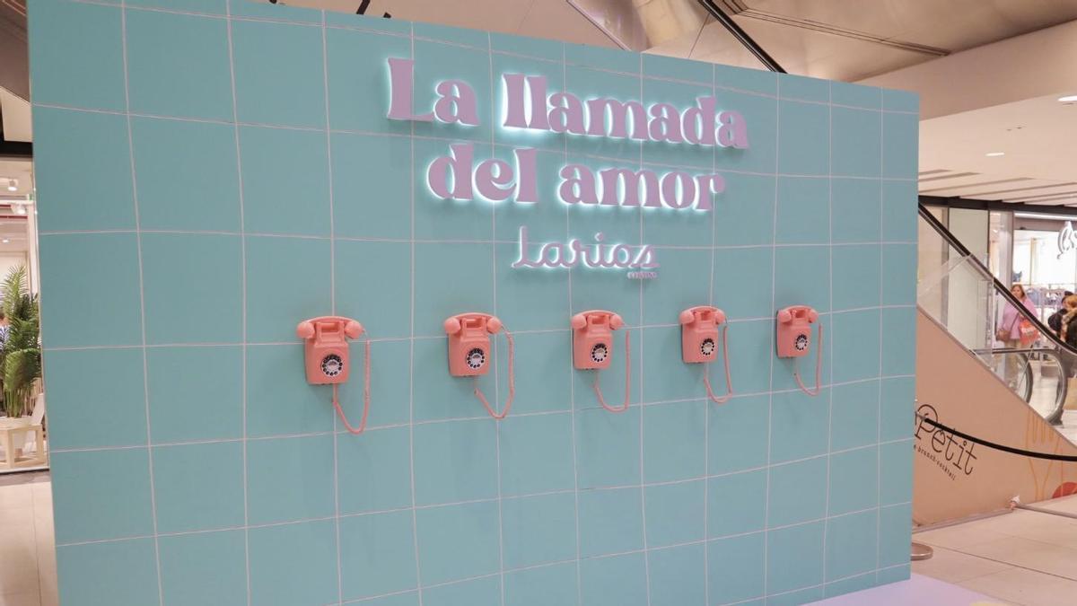 Acción de San Valentín del Centro Comercial Larios