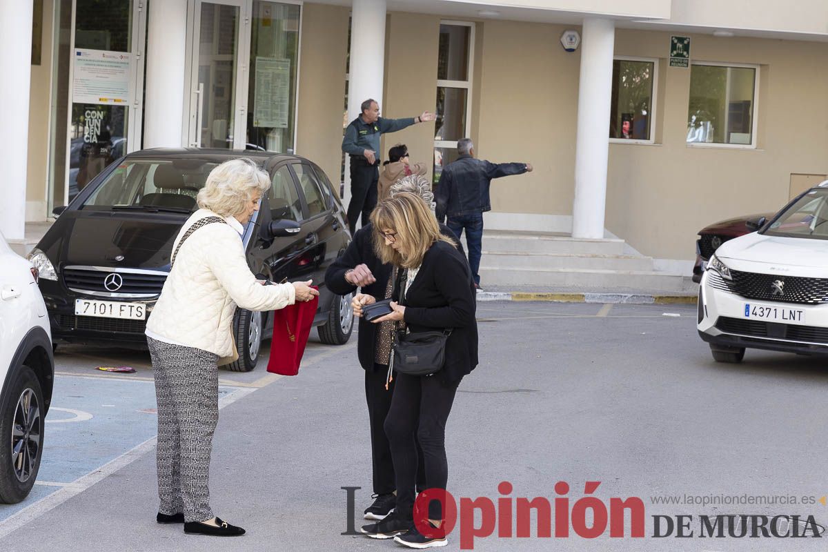 Corporación, Cofradía y Bandos realizan la 'Pedimenta' en Caravaca