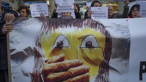 fcasals32860978 barcelona 19 02 2016   concentraci nen la plaza de160219205019