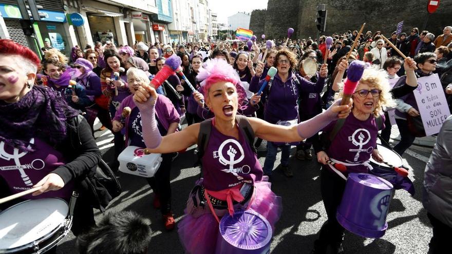 Huelga feminista del anterior 8M.