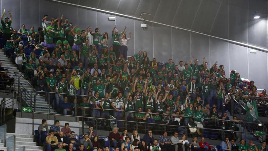 La afición verde, en el WiZink Center