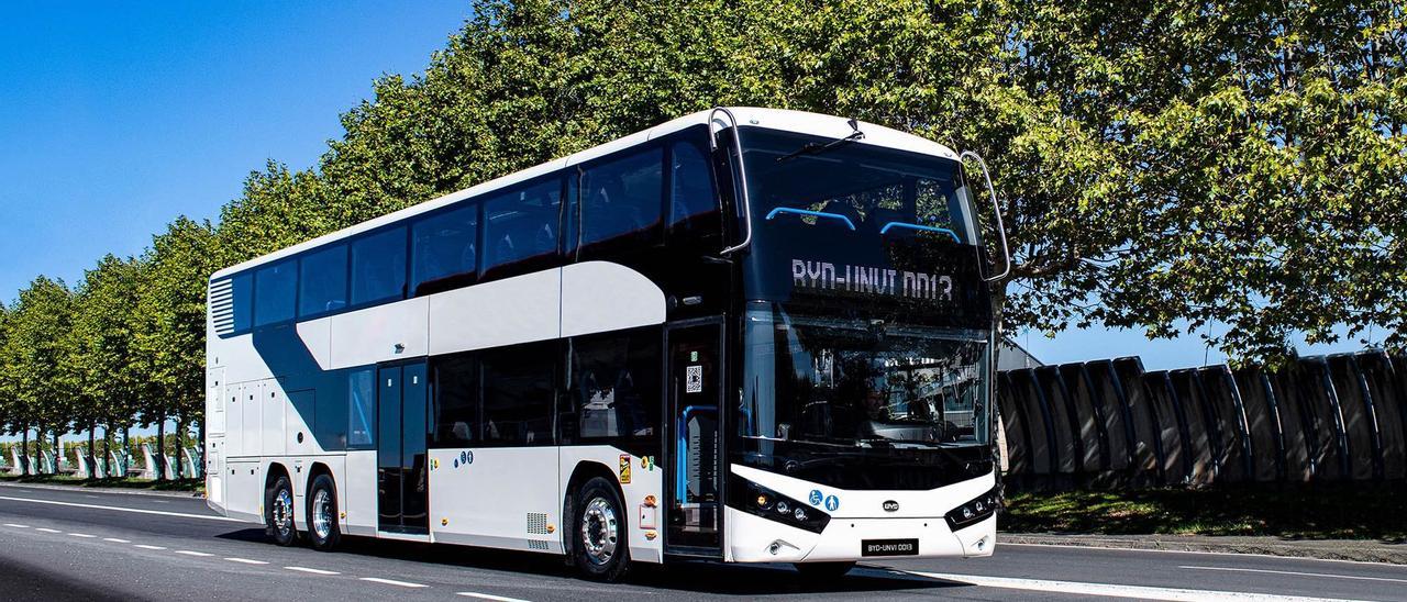 La china BYD lanza un nuevo bus eléctrico, en este caso con la ourensana  UNVI - Faro de Vigo