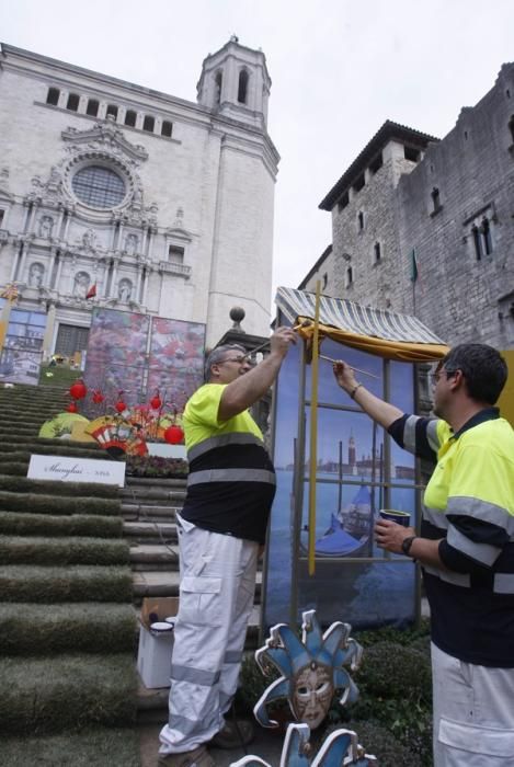 Comencen els preparatius per Temps de Flors