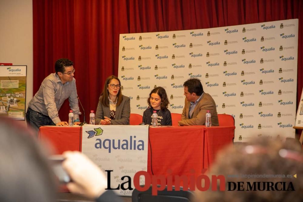 Entrega de premios Aqualia en Caravaca