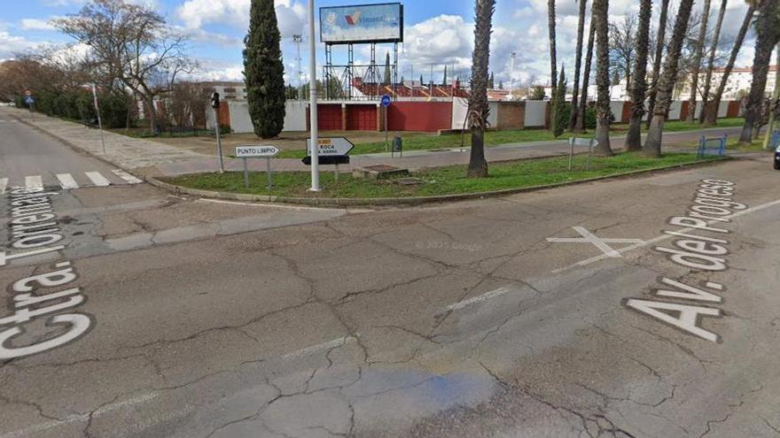 Los vecinos de Montijo se concentrarán para reclamar una rotonda y mejorar la seguridad vial