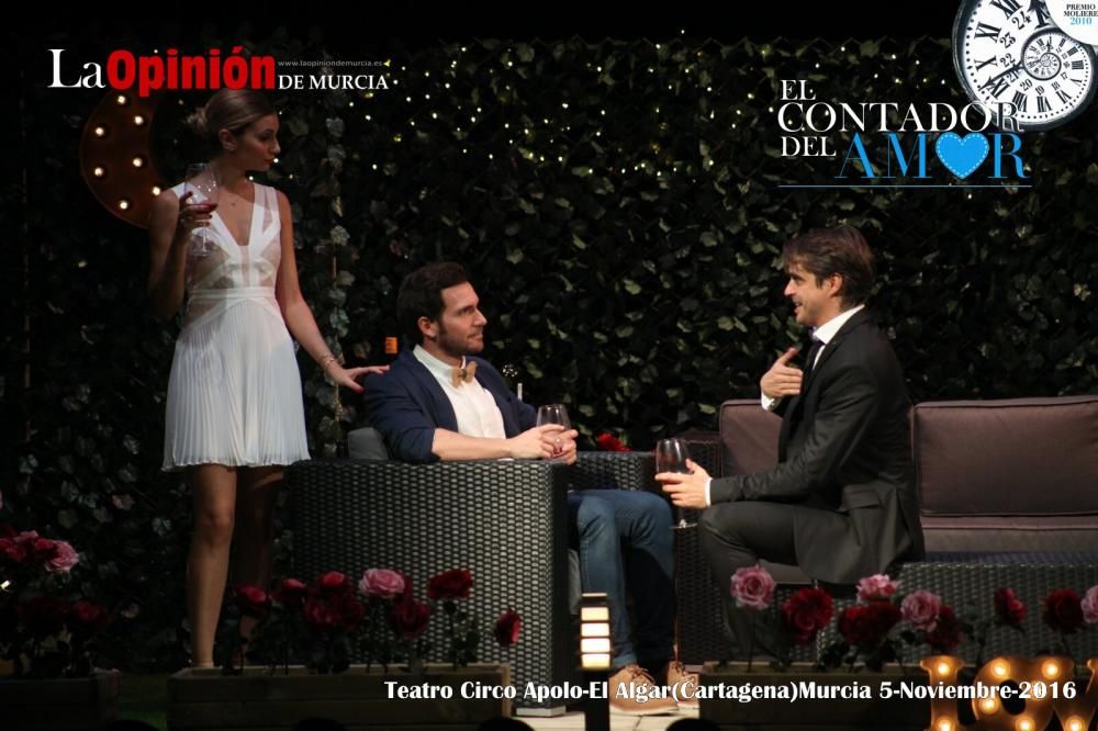 Obra de teatro "El contador del amor" en el Teatro