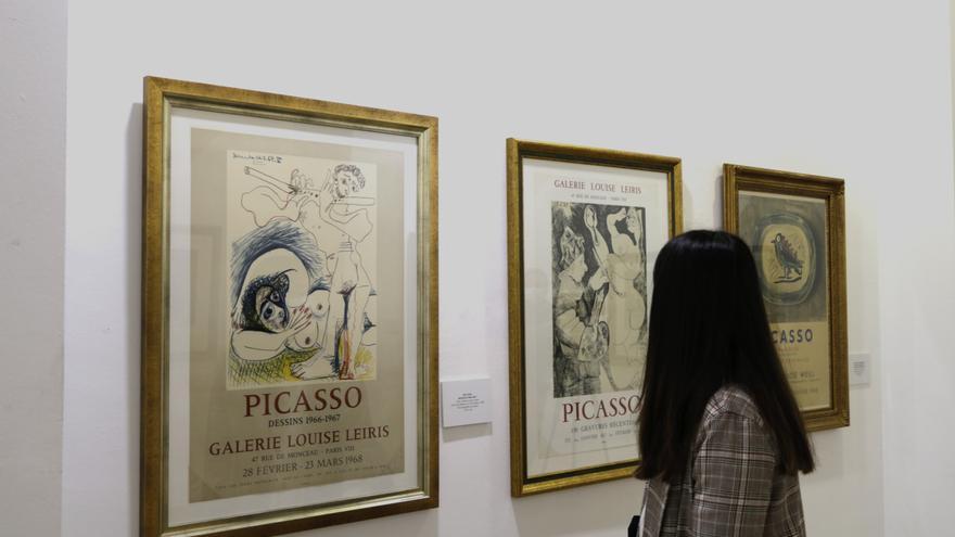 Las imágenes de la exposición &#039;Los carteles de Picasso&#039; en la sala Manuel Barbadillo