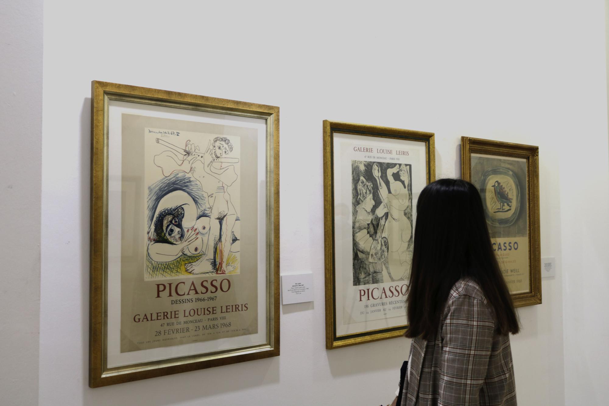 Las imágenes de la exposición 'Carteles de Picasso' en la sala Manuel Barbadillo