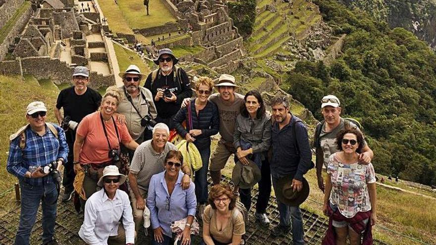 Unas de las expediciones de “Viajar” al Machu Picchu.