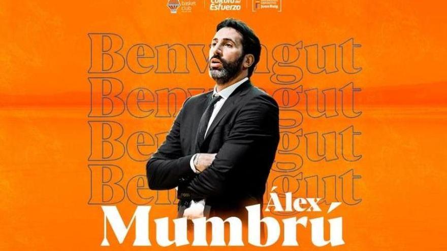 Oficial: Álex Mumbrú, nuevo entrenador del Valencia Basket