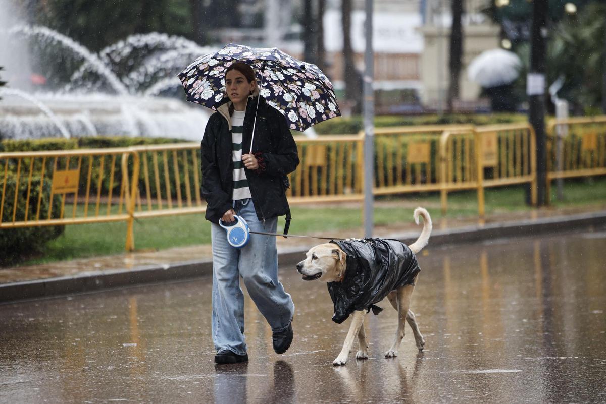 Les pluges tornen a València: l’Aemet posa data al retorn de les precipitacions