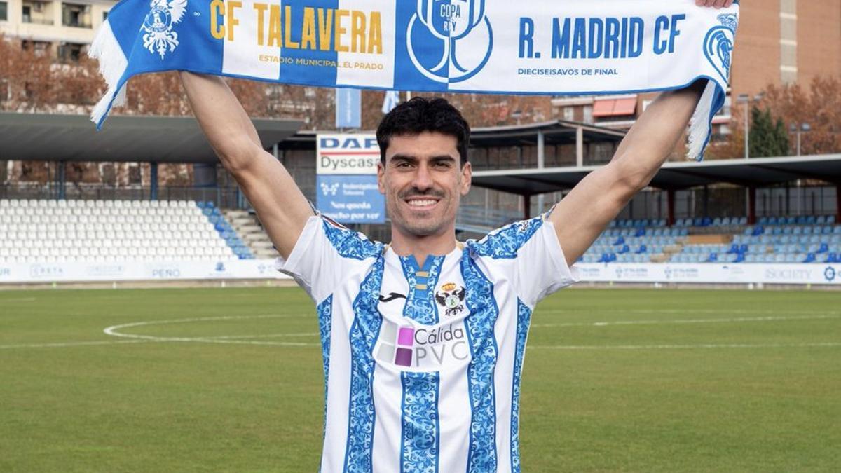 Arturo Molina, jugador del CF Talavera