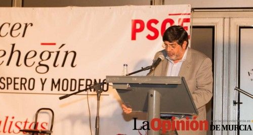 Presentación candidatura PSOE Cehegín