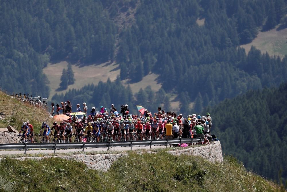 Tour de Francia: La 18ª etapa, en imágenes.