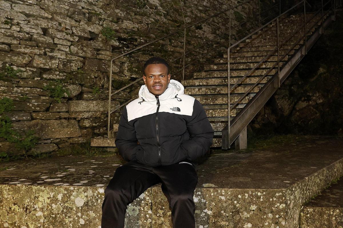 Moustafa Diallo, vecino de Santiago.