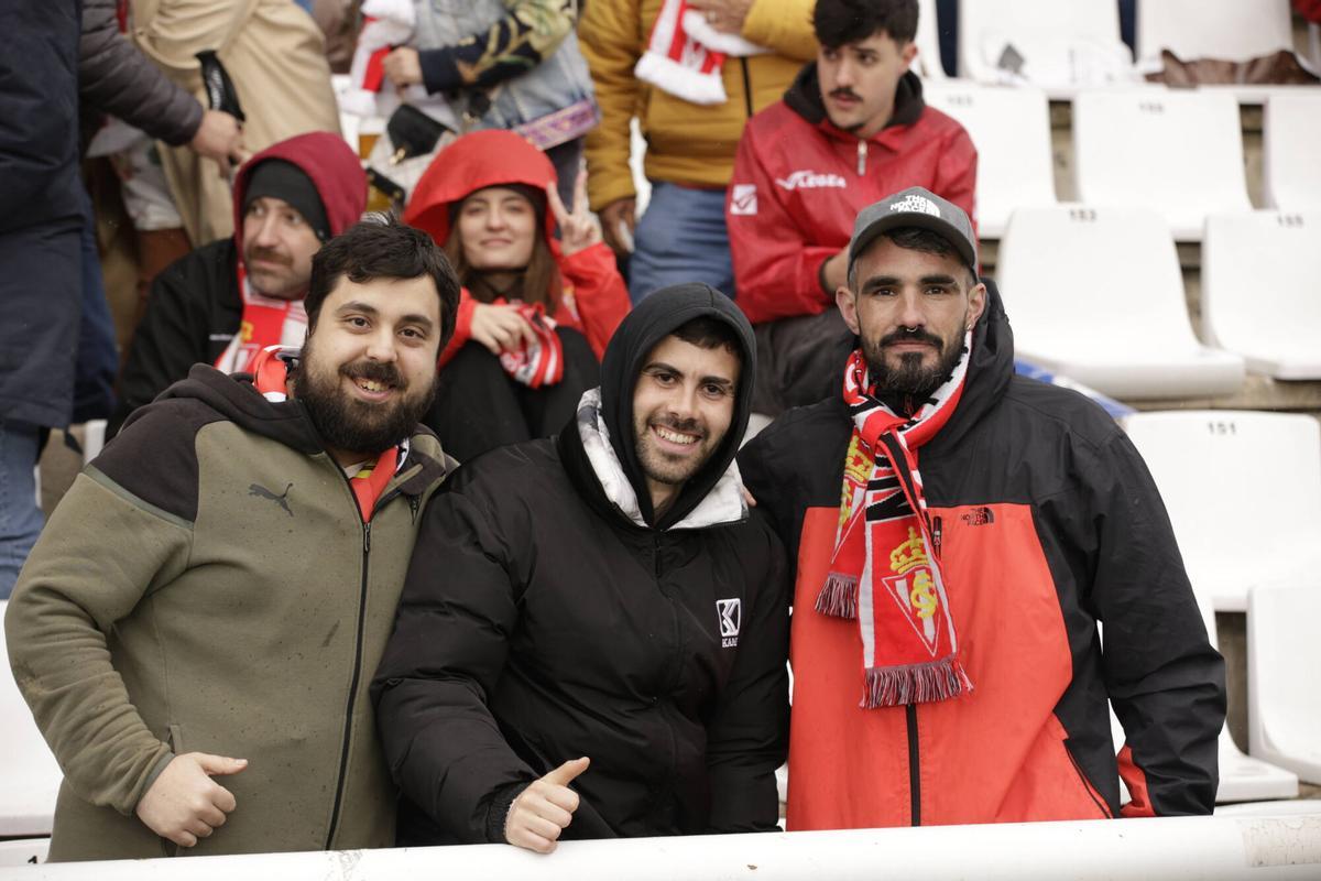EN IMÁGENES: El Sporting se enfrenta al Burgos en El Plantío