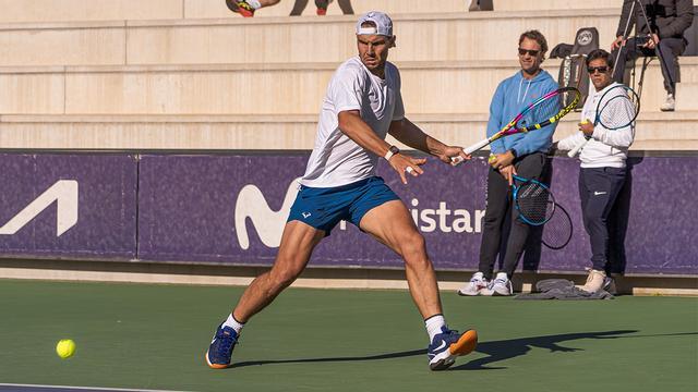 ATP Nadal ya trabaja en Brisbane