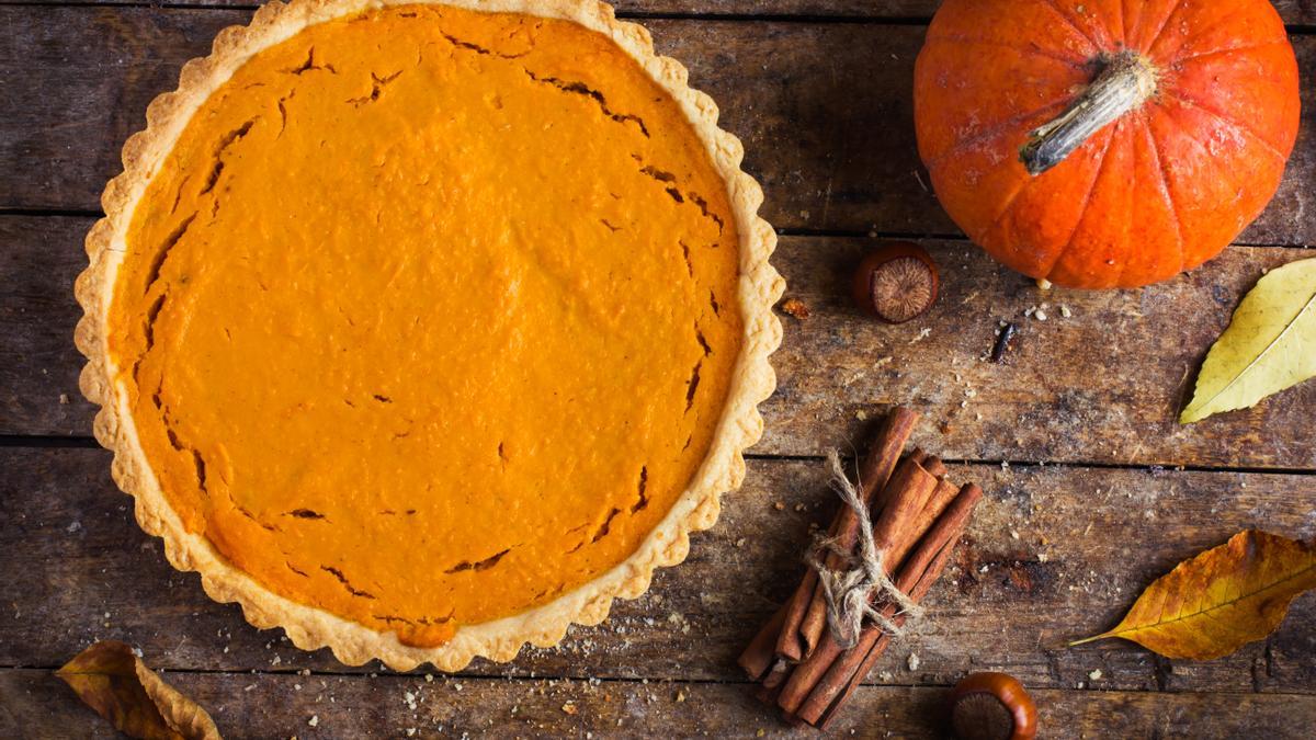 Tarta de calabaza.