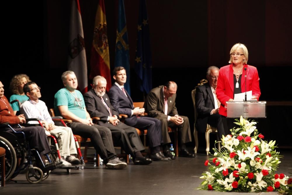 Entrega de las distinciones del Ayuntamiento de Gijón