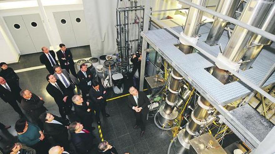 Presentación en el Incar de Oviedo del prototipo de planta de CO2.