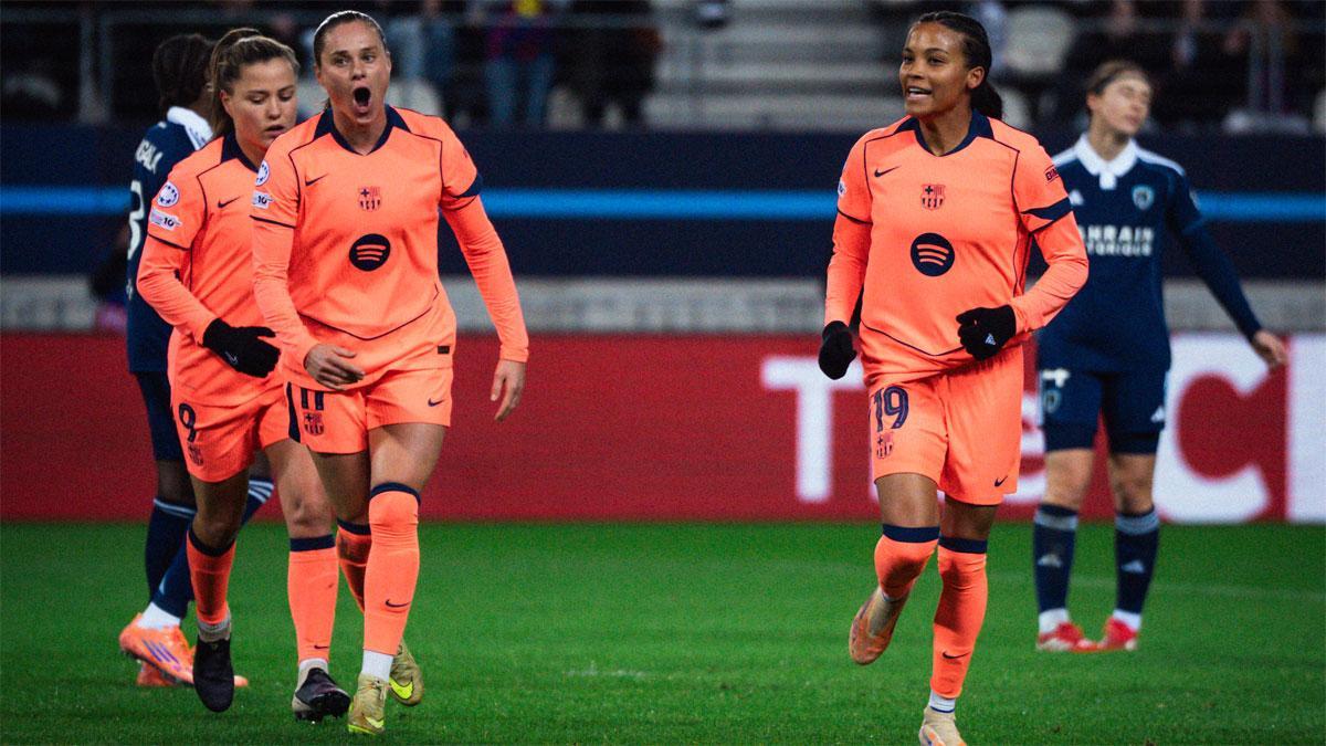 Vicky López marcó en París