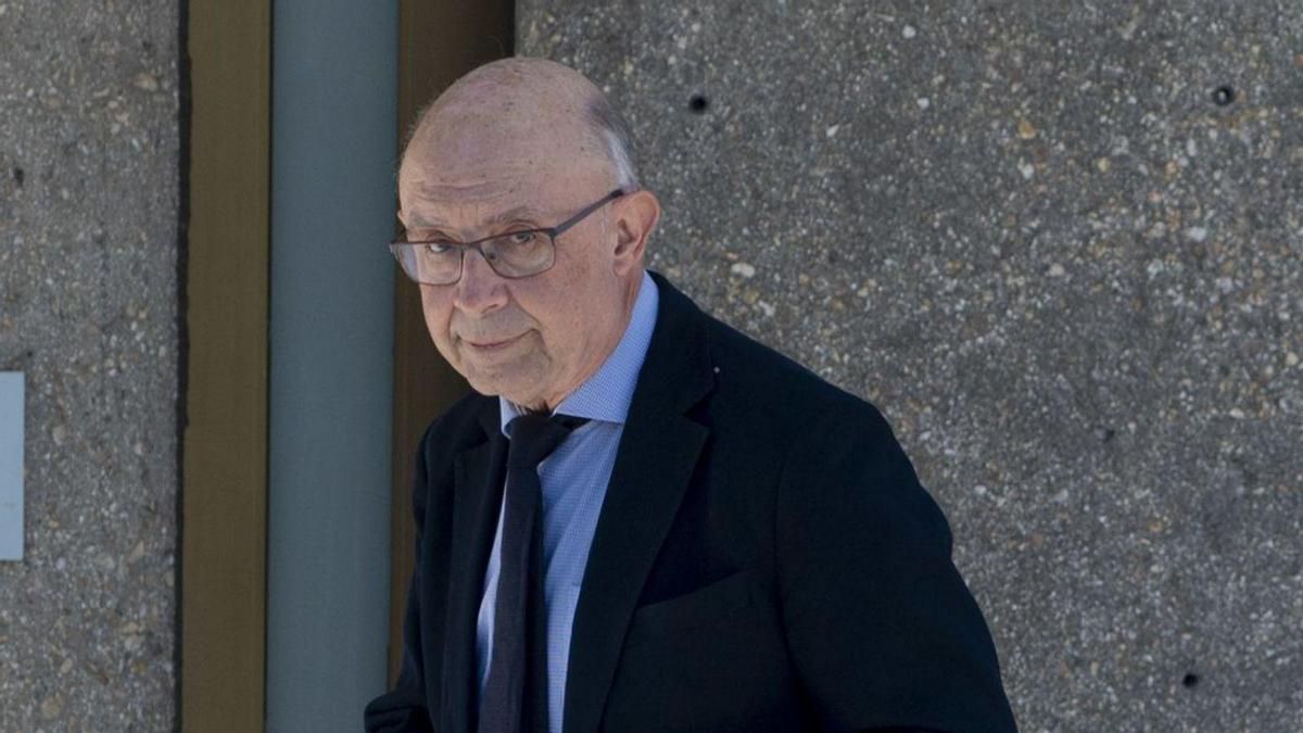 Cristóbal Montoro, el 2023