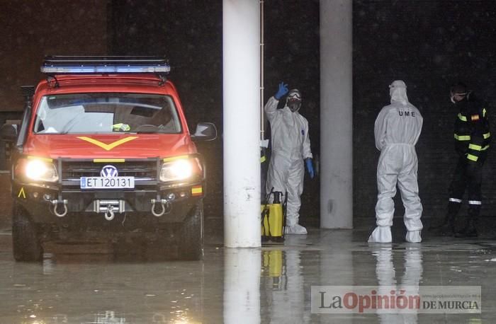 Coronavirus en Murcia: La UME interviene en la res