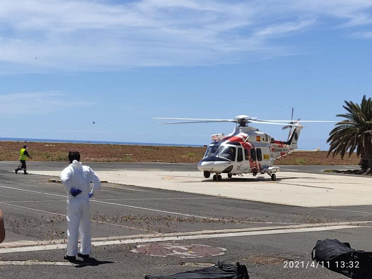 Rescate de inmigrantes a la deriva al sur de El Hierro