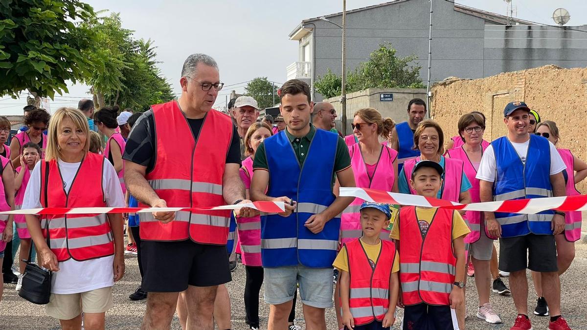 Corte de cinta en Villalazán.