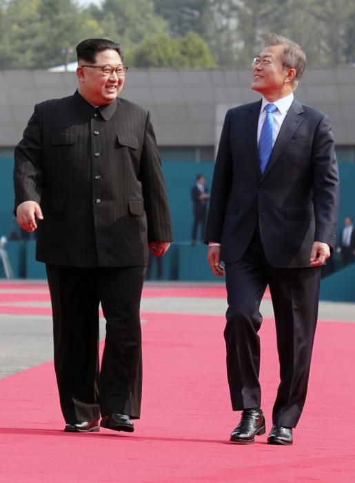 Encuentro entre Kim Jong-un y Moon Jae-in