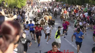 El quinto encierro, el más rápido de esta edición de las fiestas de Moratalla