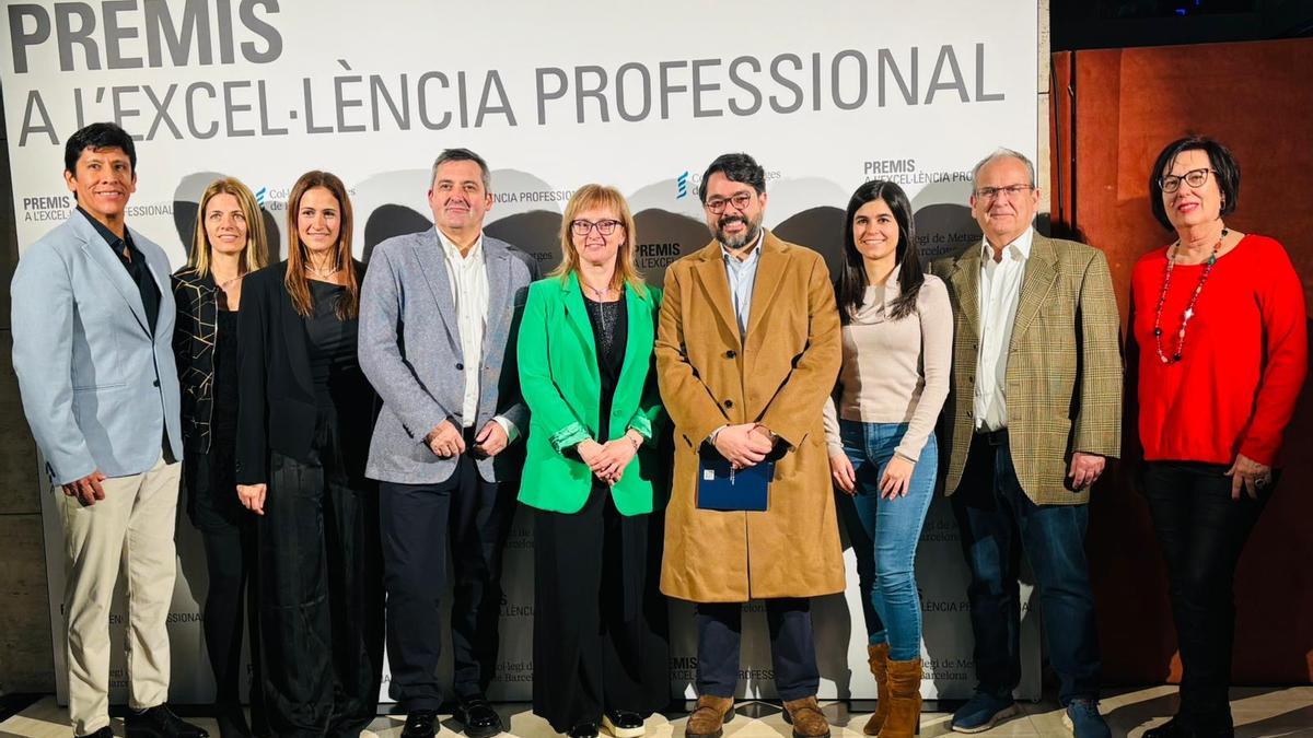 El Servei de Cirurgia General i Digestiva en l’edició del 2025 dels Premis a l'Excel·lència Professional del CoMB