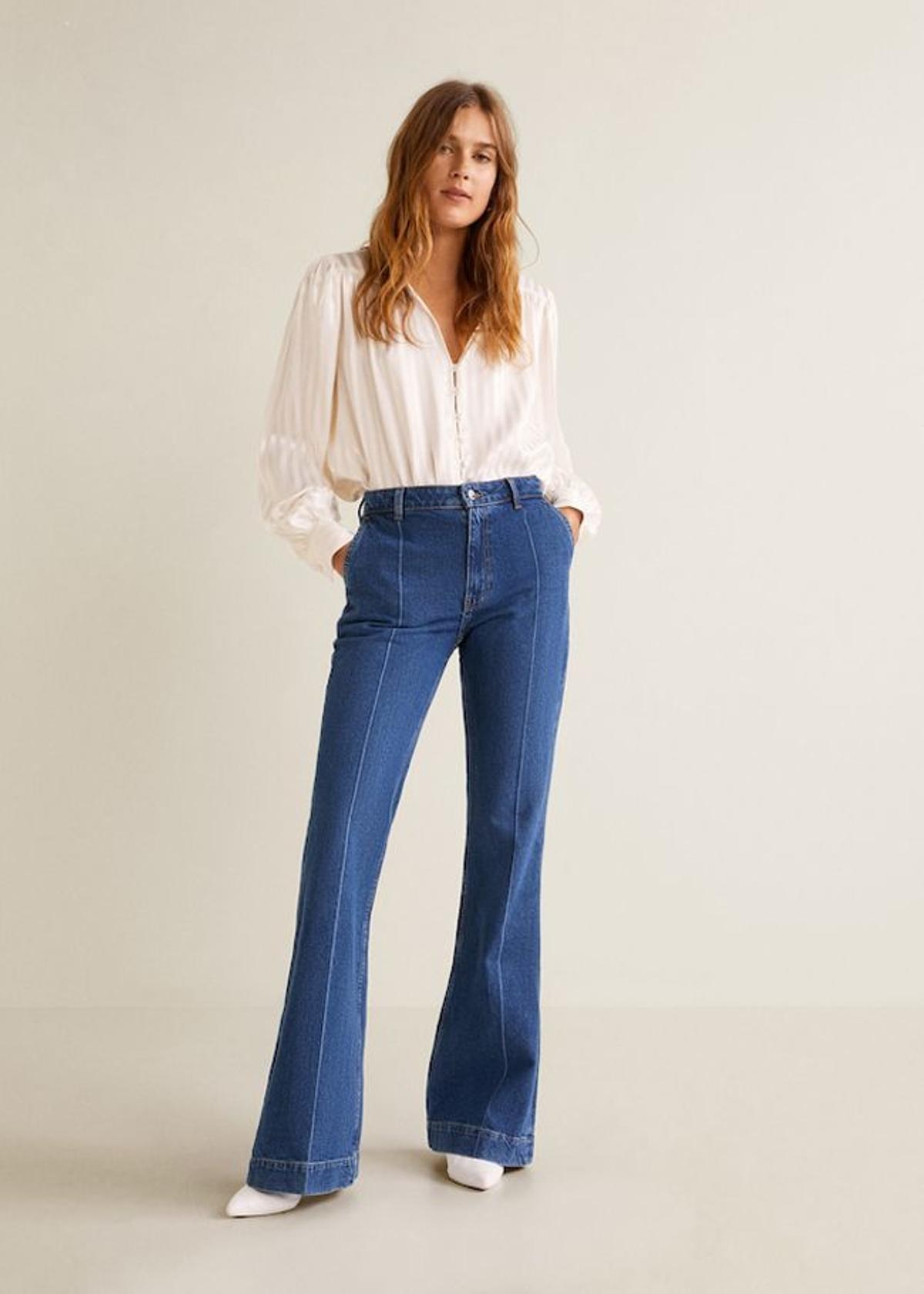 Los 'jeans flare': las estrellas de las rebajas 'mid season' de Mango -  Woman